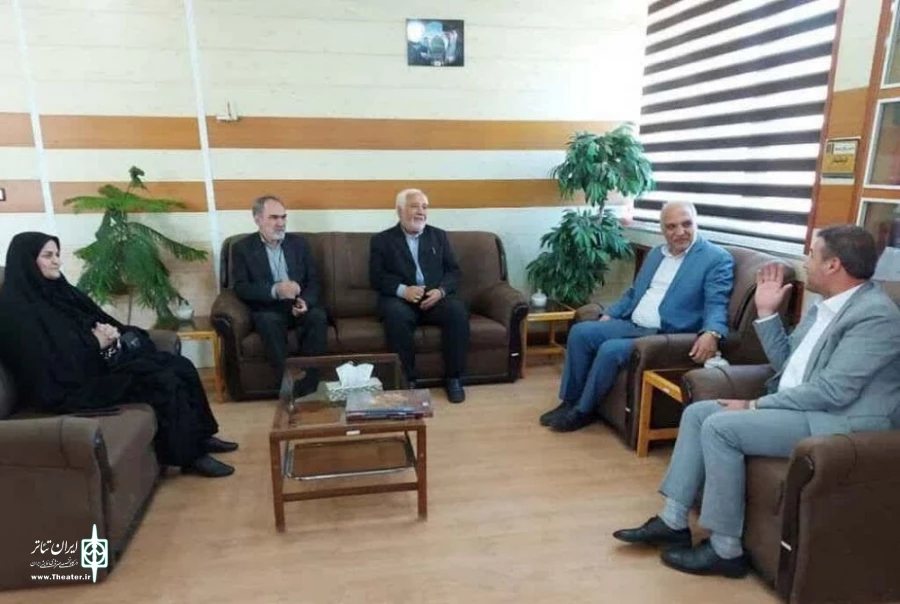 دیدار مدیرکل ارشاد استان با فرماندار خلخال