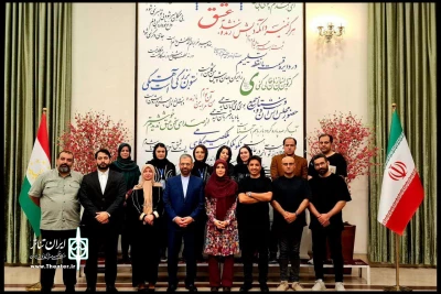 دیدار معاون امورهنری و هنرمندان بجنوردی با سفیر ایران در تاجیکستان