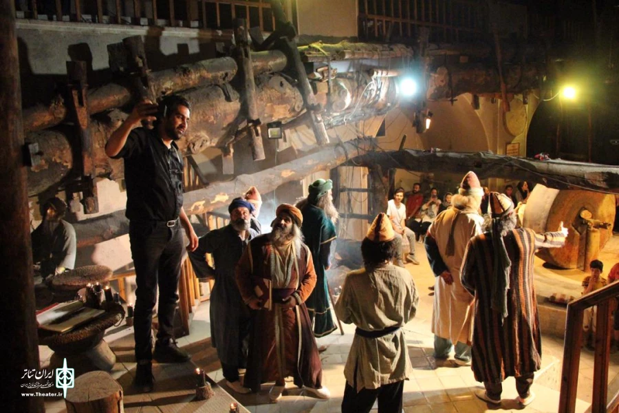 نمایش محیطی «حکایت دلهای شکسته» اجرا شد 5