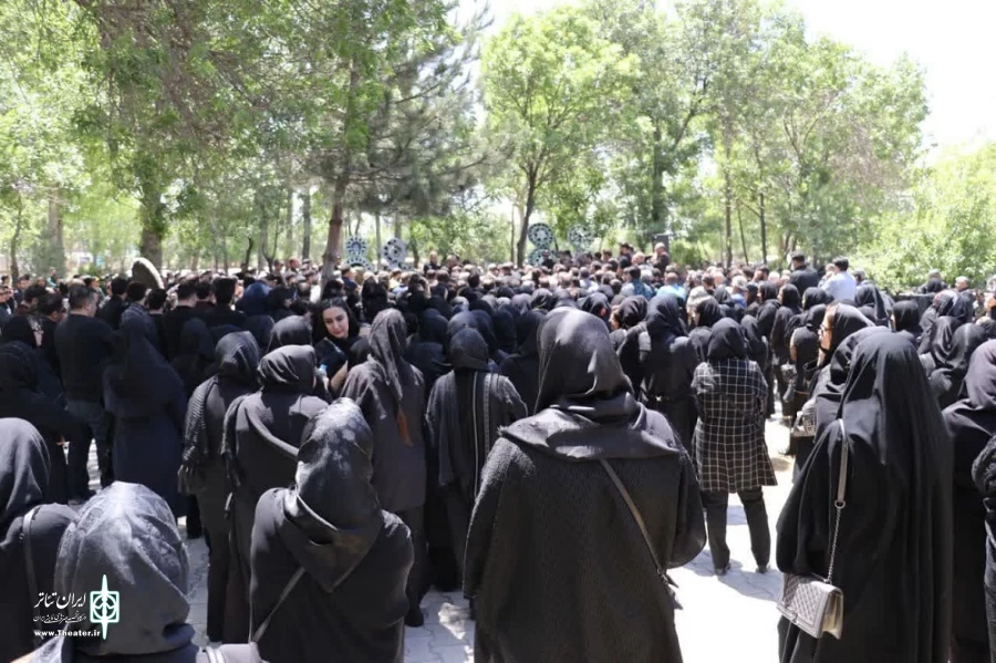 تشییع پیکر زنده یاد محمدرضا خدایی/ عکس: محمدرضا باوفا، امیر حسین هدایتی و طاهر حضرتی