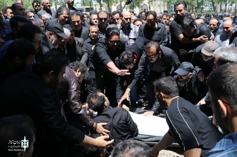 تشییع پیکر زنده یاد محمدرضا خدایی/ عکس: محمدرضا باوفا، امیر حسین هدایتی و طاهر حضرتی