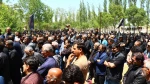 تشییع پیکر زنده یاد محمدرضا خدایی/ عکس: محمدرضا باوفا، امیر حسین هدایتی و طاهر حضرتی