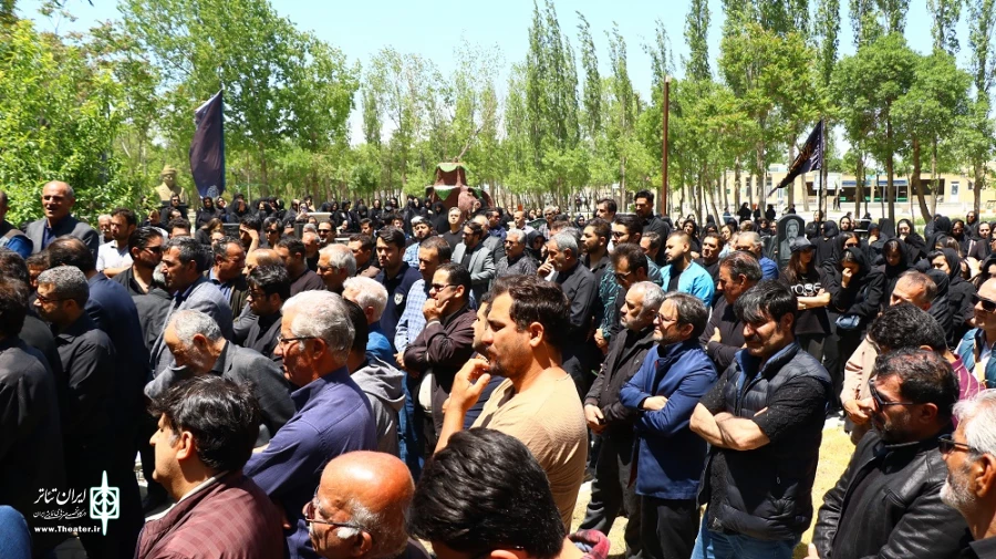 تشییع پیکر زنده یاد محمدرضا خدایی/ عکس: محمدرضا باوفا، امیر حسین هدایتی و طاهر حضرتی
