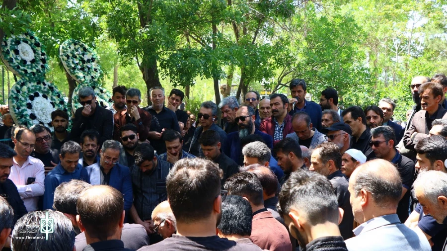 تشییع پیکر زنده یاد محمدرضا خدایی/ عکس: محمدرضا باوفا، امیر حسین هدایتی و طاهر حضرتی