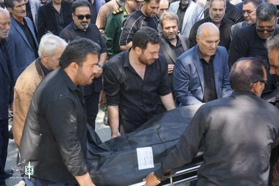 تشییع پیکر زنده یاد محمدرضا خدایی/ عکس: محمدرضا باوفا، امیر حسین هدایتی و طاهر حضرتی