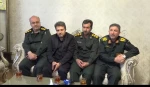 دیدار فرمانده سپاه استان اردبیل با خانواده زنده یاد خدایی