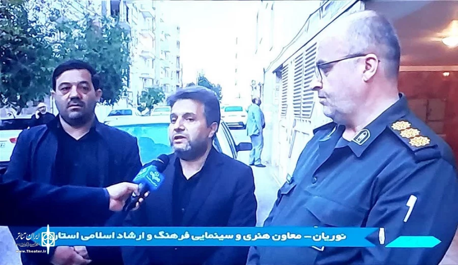 دیدار فرمانده سپاه استان اردبیل با خانواده زنده یاد خدایی