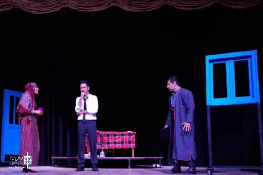 نمایش 《صحرا مرد》به نویسندگی اصغر گروسی و شهروز ایری و کارگردانی شهروز ایری در گرگان