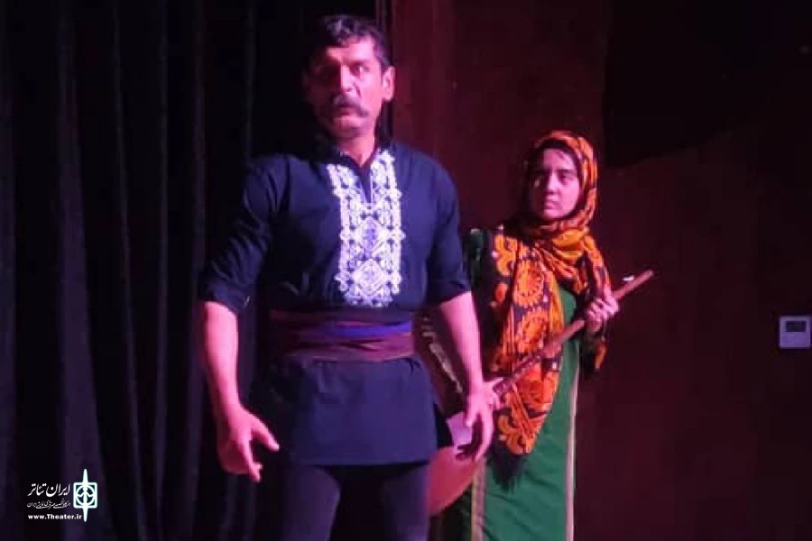 نمایش 《صحرا مرد》به نویسندگی اصغر گروسی و شهروز ایری و کارگردانی شهروز ایری در گرگان