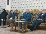 دیدار علی نیکزاد با خانواده هنرمند فقید تئاتر اردبیل