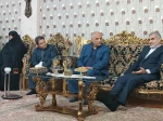 دیدار علی نیکزاد با خانواده هنرمند فقید تئاتر اردبیل