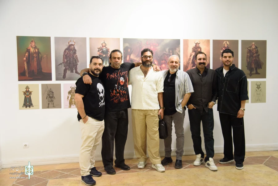 رسول خادم نمایشگاه «تَن‌پوشِ پهلوان» را افتتاح کرد 4
