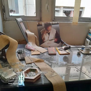 تخریب منزل و دفتر کار زنده‌یاد اکبر رادی در پی حمله اخیر رژیم صهیونیستی