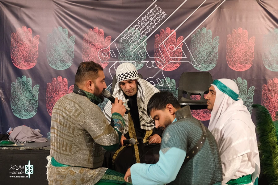 مجلس شبیه خوانی تعزیه طفلان مسلم