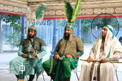 مجلس شبیه خوانی تعزیه طفلان مسلم