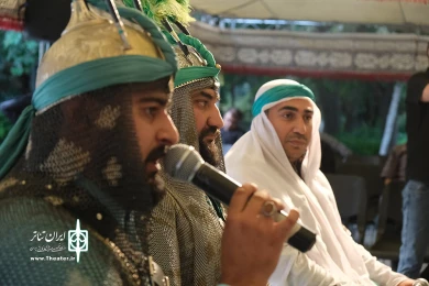 مجلس شبیه خوانی تعزیه طفلان مسلم