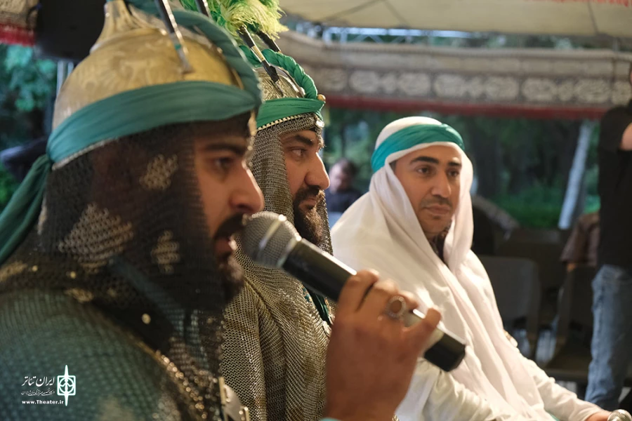 مجلس شبیه خوانی تعزیه طفلان مسلم