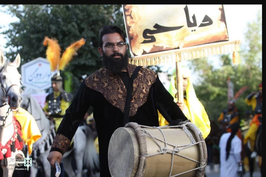 آغاز یک حماسه تصویری: کاروان نمادین دشت کربلا در فرخشهر به راه افتاد 7