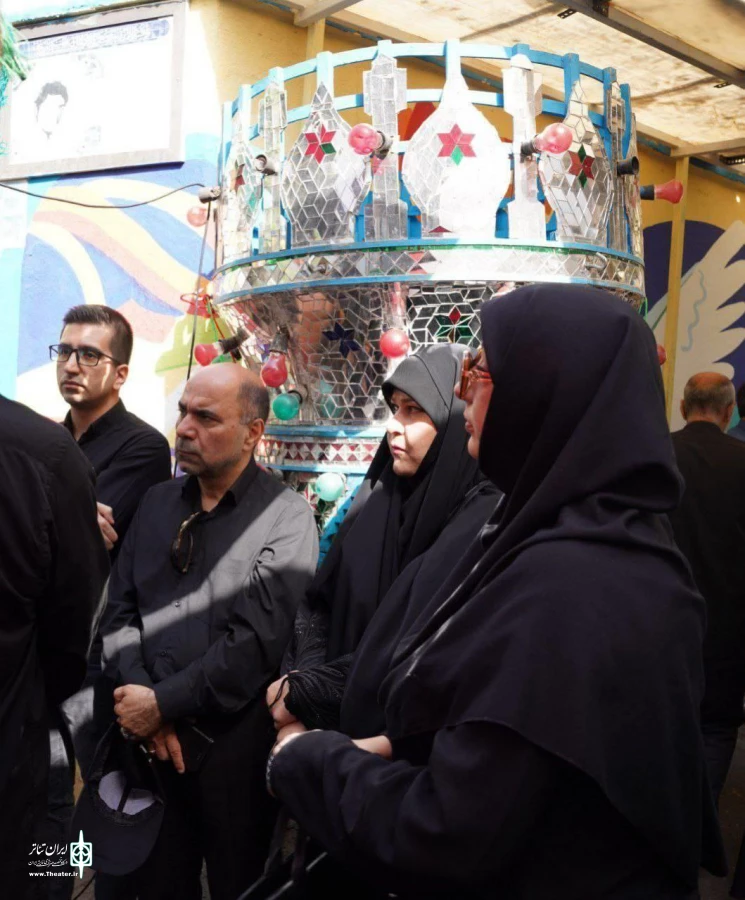 حضور هنرمندان و مدیران هنری در موکب هنرمندان ایران 3