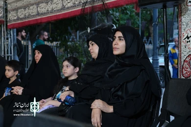 مجلس شبیه خوانی عبداله عفیف در خیمه هنر