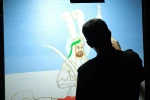 مجلس شبیه خوانی عبداله عفیف در خیمه هنر