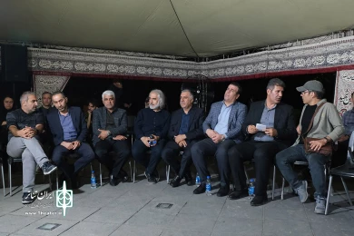 مجلس شبیه خوانی عبداله عفیف در خیمه هنر