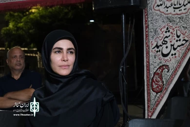 مجلس شبیه خوانی عبداله عفیف در خیمه هنر