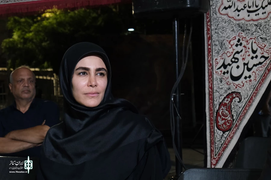 مجلس شبیه خوانی عبداله عفیف در خیمه هنر