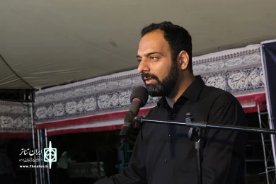 مجلس شبیه خوانی عبداله عفیف در خیمه هنر
