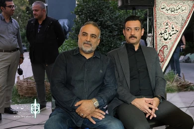 مجلس شبیه خوانی عبداله عفیف در خیمه هنر