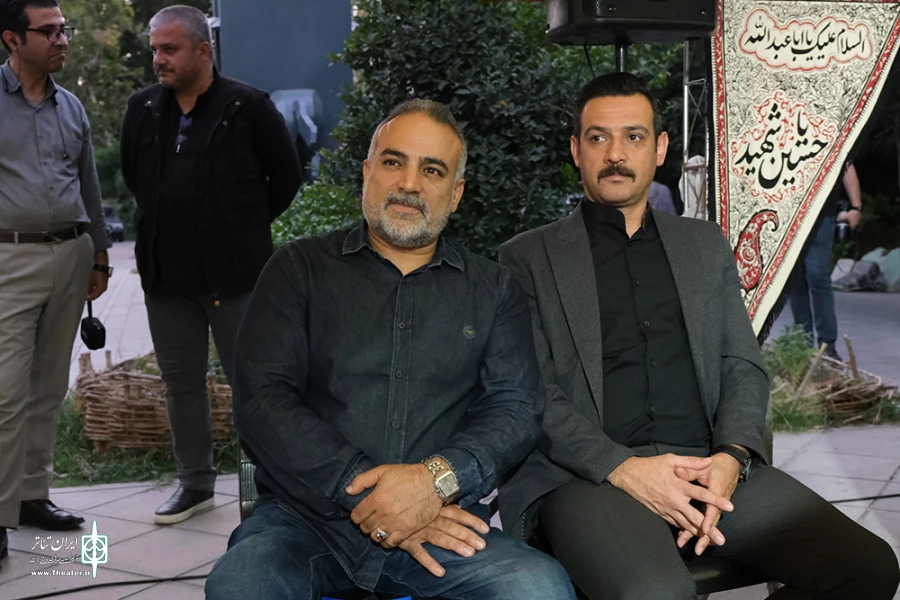 مجلس شبیه خوانی عبداله عفیف در خیمه هنر