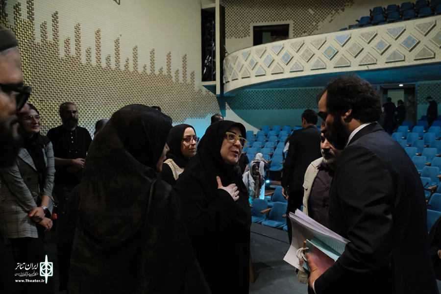 بازدید سخنگوی دولت از پروژه «جانِ بی‌قرار» و حضور در مراسم عزاداری در خیمه هنر پهنه رودکی 5