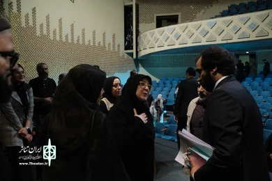 سخنگوی دولت میهمان تئاتر شهر و خیمه هنر :