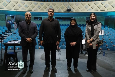 سخنگوی دولت میهمان تئاتر شهر و خیمه هنر :