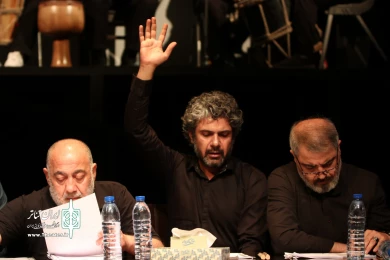 زهرا بهروزآذر، معاون امور زنان ریاست‌جمهوری به تماشای خوانش نمایشنامه «پل» نشست