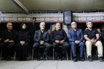 سیدعباس صالحی، وزیر فرهنگ و ارشاد اسلامی در آیین عزاداری «خیمه هنر»