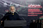 سیدعباس صالحی، وزیر فرهنگ و ارشاد اسلامی در آیین عزاداری «خیمه هنر»