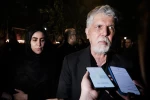 سیدعباس صالحی، وزیر فرهنگ و ارشاد اسلامی در آیین عزاداری «خیمه هنر»