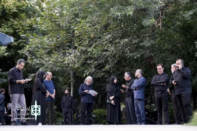 سیدعباس صالحی، وزیر فرهنگ و ارشاد اسلامی در آیین عزاداری «خیمه هنر»
