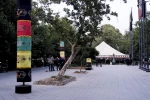 سیدعباس صالحی، وزیر فرهنگ و ارشاد اسلامی در آیین عزاداری «خیمه هنر»