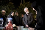 سیدعباس صالحی، وزیر فرهنگ و ارشاد اسلامی در آیین عزاداری «خیمه هنر»