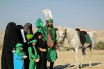 حضور ۱۰۰ ساله زنان بوشهری در تعزیه/ تندخوانی در تعزیه بوشهری نوعی لحن موسیقایی است 2