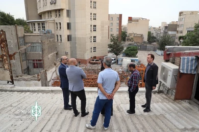 بازدید مدیرکل هنر های نمایشی  از تماشاخانه سنگلج‎