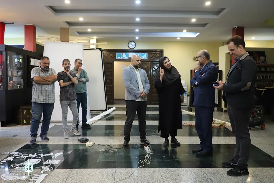 بازدید مدیرکل هنر های نمایشی  از تماشاخانه سنگلج‎
