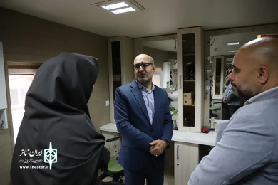 بازدید مدیرکل هنر های نمایشی  از تماشاخانه سنگلج‎