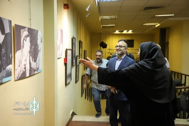 بازدید مدیرکل هنر های نمایشی  از تماشاخانه سنگلج‎