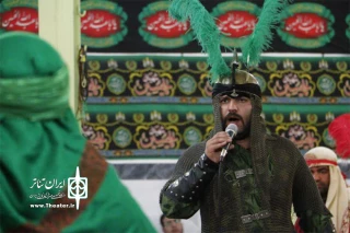 تعزیه شهادت امام حسین(ع) در الیگودرز اجرا شد