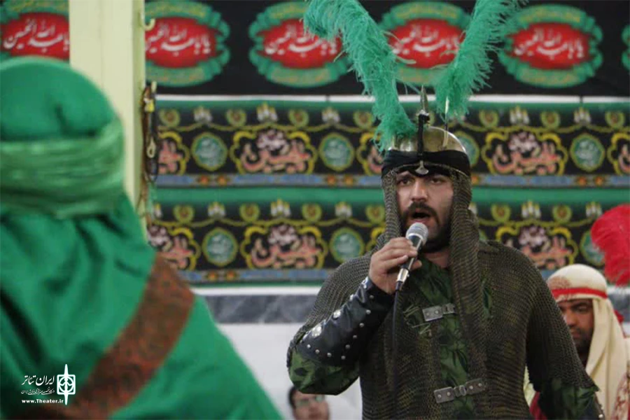 تعزیه شهادت امام حسین(ع) اجرا شد