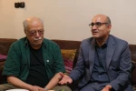 دیدار مدیرکل هنرهای نمایشی با پیشکسوت تئاتر و سینما اکبر زنجانپور 6