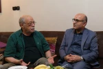دیدار مدیرکل هنرهای نمایشی و مدیرعامل انجمن هنرهای نمایشی ایران با استاد زنجانپور